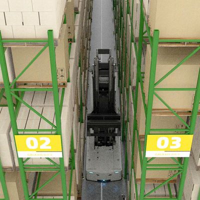 8000mm High Long span Racking 2.5mm Depth