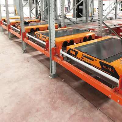 Four-Way Shuttle Pallet ASRS Room Temperature Warehouse Automatic Storage and Retrieval System Radio Shuttle Racking