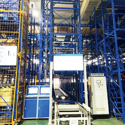 Four-Way Shuttle Pallet ASRS Room Temperature Warehouse Automatic Storage and Retrieval System Radio Shuttle Racking