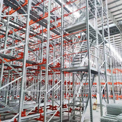 Four-Way Shuttle Pallet ASRS Cold Storage Warehouse Automatic Storage and Retrieval System Pallet Runner Racking