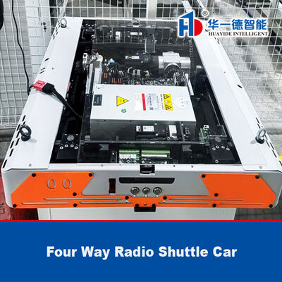 Four Way Radio Shuttle Car For Four-Way Shuttle Pallet ASRS Automatic Storage and Retrieval System Pallet Runner Racking