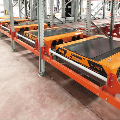 Four Way Radio Shuttle Car For Four-Way Shuttle Pallet ASRS Automatic Storage and Retrieval System Pallet Runner Racking