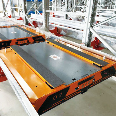 Four Way Radio Shuttle Car For Four-Way Shuttle Pallet ASRS Automatic Storage and Retrieval System Pallet Runner Racking