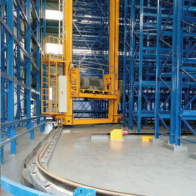Floor Supported SRM Storage And Retrieval Machine Stacker Crane ASRS Automatic Storage And Retrieval System