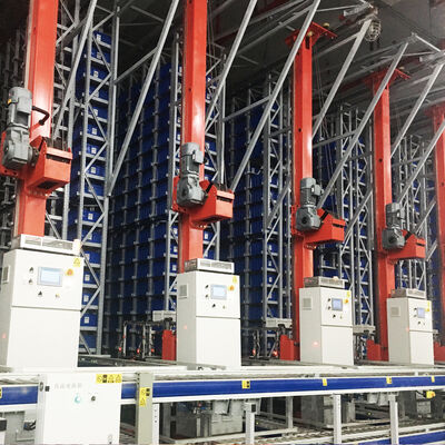 Stacker Crane Floor Supported SRM Storage And Retrieval Machine ASRS Automatic Storage And Retrieval System