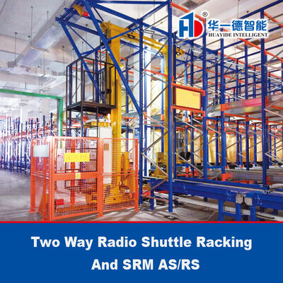 Radio Shuttle Cart and Shuttle Racking ASRS Automatic Storage and Retrieval System