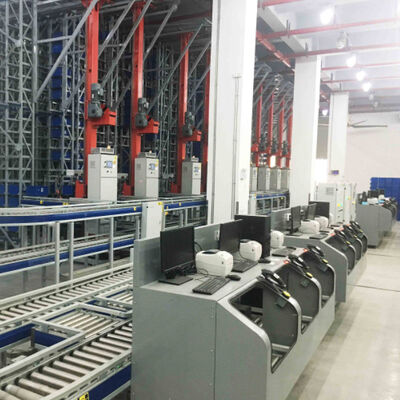 MiniLoad Stacker Crane ASRS Material Box Stacker Crane Automatic Storage and Retrieval System