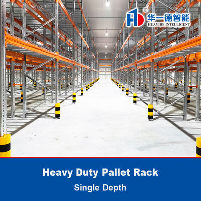 Single Depth Heavy Duty Pallet Rack Selective Pallet Rack Warehouse Storage Racking