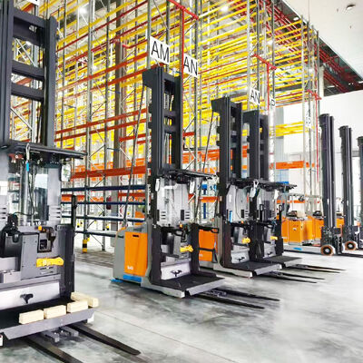 VNA Rack Very Narrow Aisle Heavy Duty Rack VNA Pallet Racking Warehouse Storage Rack with three way forklift