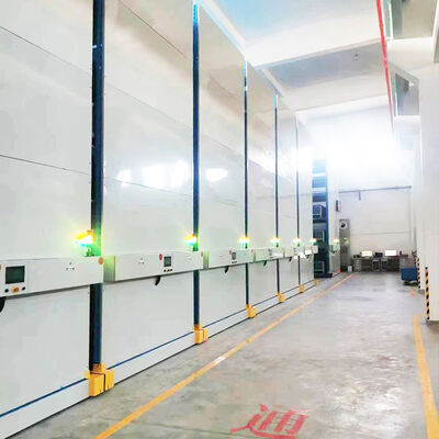 Electric Mobile Rack Rail-Guided Ground Track Guidance Closed Type  Electric Powered Motorized Mobile Heavy Duty Pallet Racking