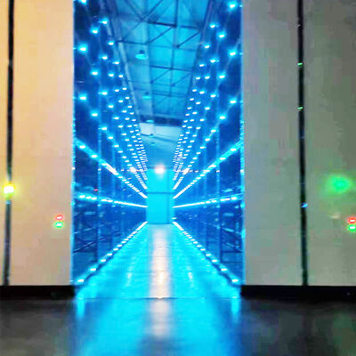 Electric Mobile Rack Rail-Guided Ground Track Guidance Closed Type  Electric Powered Motorized Mobile Heavy Duty Pallet Racking