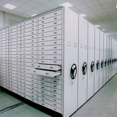 Manual Mobile Shelving Hand Cranked Movable Compact Shelves Archives Compactor Rack System