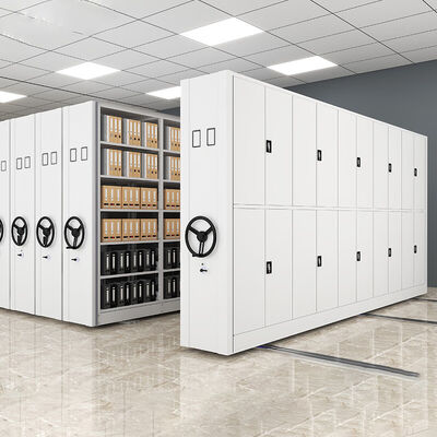 Manual Mobile Shelving Hand Cranked Movable Compact Shelves Archives Compactor Rack System