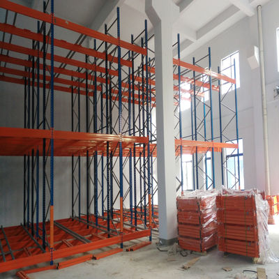 Push Back Pallet Racking warehouse storage Rack Push Back Rack System Heavy Duty Racking