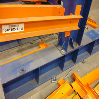ISO9001 Galvanized Cantilever Racking Customized Size Anti Corrosion