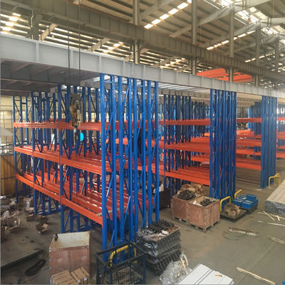 Electrostatic Heavy Duty Pallet Racking 50mm To 75mm Adjustable