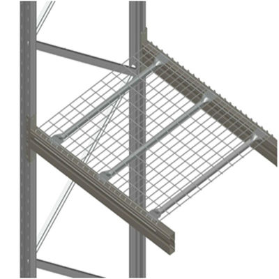 4000kg Per Level Heavy Duty Pallet Shelving With 80×60 RHS Beam