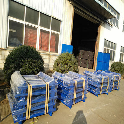 A01: Plastic Spraying Steel Pallet Single Deck Steel Pallet Metal Pallet