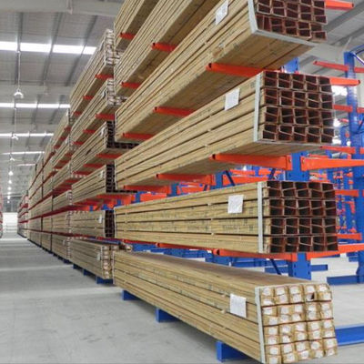 Long Profiles Cantilever Racking Systems With Overhanging Arm