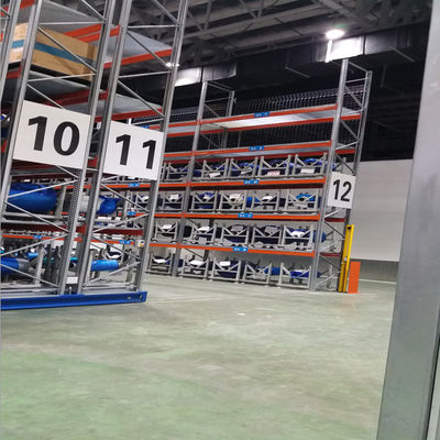 RHS Beam Electric Mobile Racking Q235 Steel Selective Pallet Rack