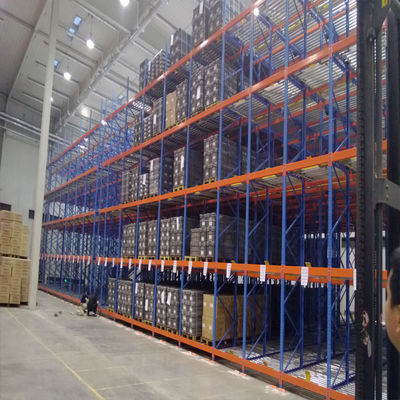 IOS14001 Electrostatic Spray Gravity Pallet Racking 1000kg Per Pallet