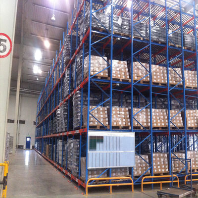 IOS9001 High Density Gravity Pallet Racking FIFO Pallet Flow Racking