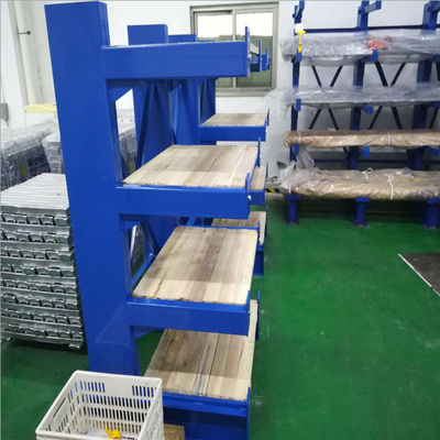 101.6mm Pitch H Beam Structural Cantilever Rack 1800mm Long Arm