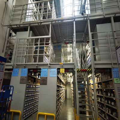 Steel Platform Mezzanine Floor Racking For Warehouse Storage