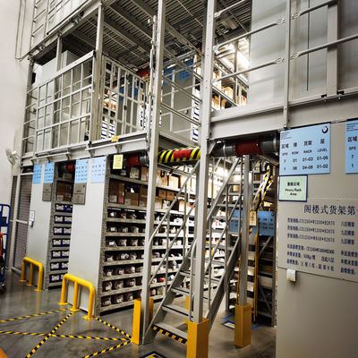 Steel Platform Mezzanine Floor Racking For Warehouse Storage