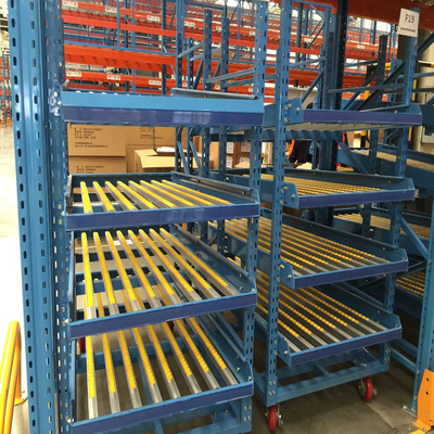 FIFO RAL Color Gravity Flow Shelving For Warehouse Storage