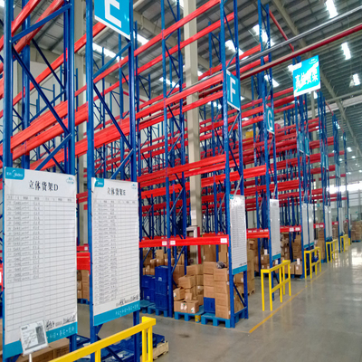 Metal Heavy Duty Pallet Racking 1400mm Width Custom Multi Layer