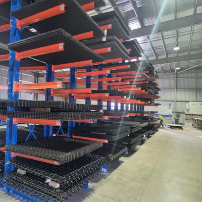 Double Sides Storage Adjustable Cantilever Racking Unobstructed