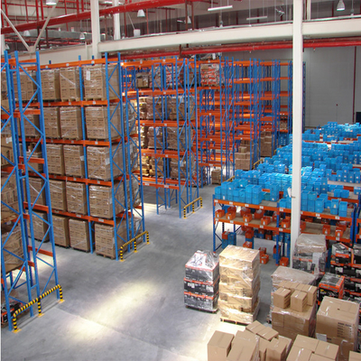 Metal Heavy Duty Pallet Racking 1400mm Width Custom Multi Layer