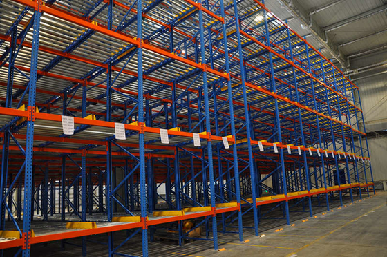 FIFO Gravity Pallet Racking High Efficiency ISO9001 Certificate