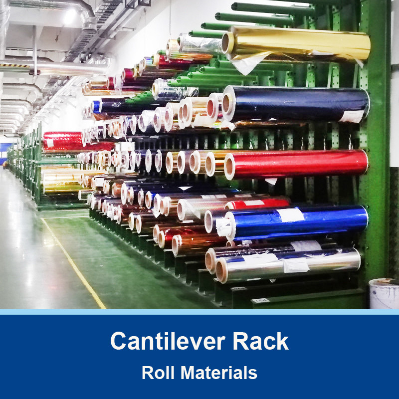Cantilever Rack For roll materials Warehouse Storage Rack heavy duty cantilever racking