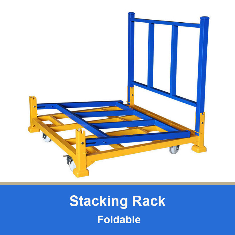 Foldable Stacking rack Demountable Stacking Rack Stackable Rack