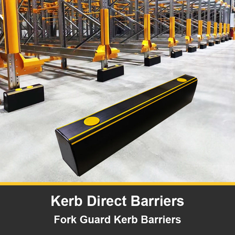 Fork Guard Kerb Direct Barriers Flexible Street Curb Racking Protection