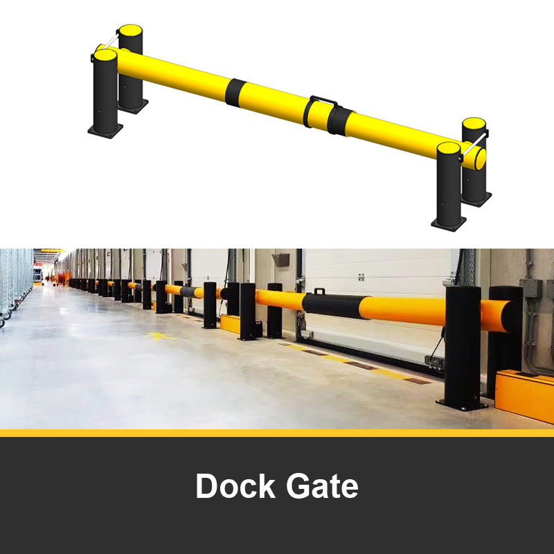 Warehouse Dock Gate Anti-Collision Guardrails Warehouse Safety Barrier Traffic Guardrails