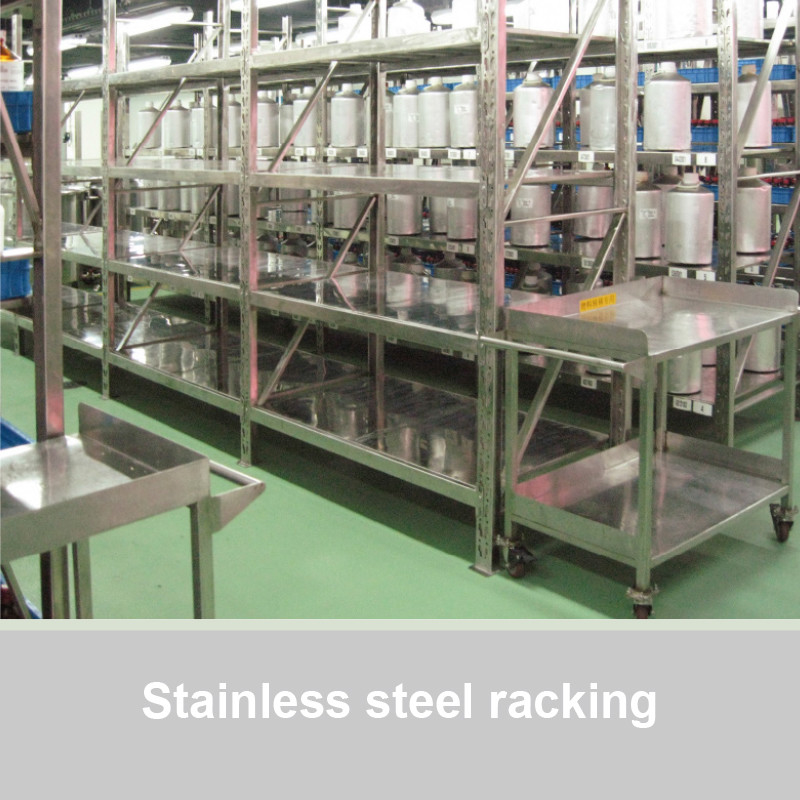 Stainless steel racking Warehouse Storage Rack Warehouse Shelving