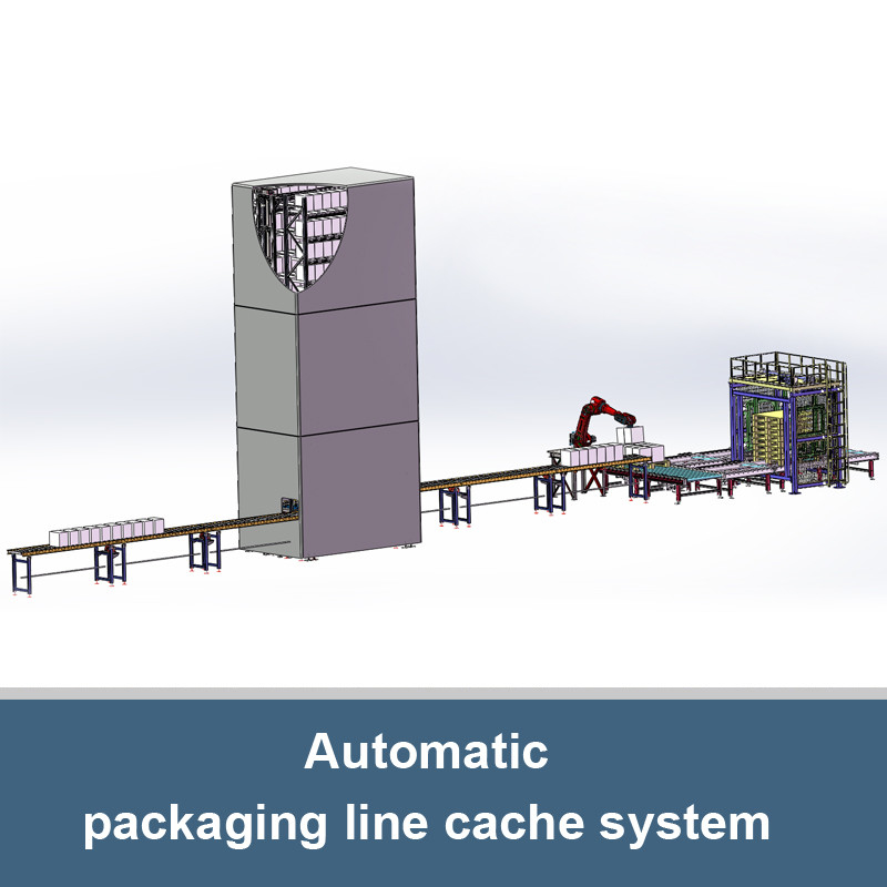 Automatic packaging line cache system Warehouse Storage Rack  High Density Storage Racking