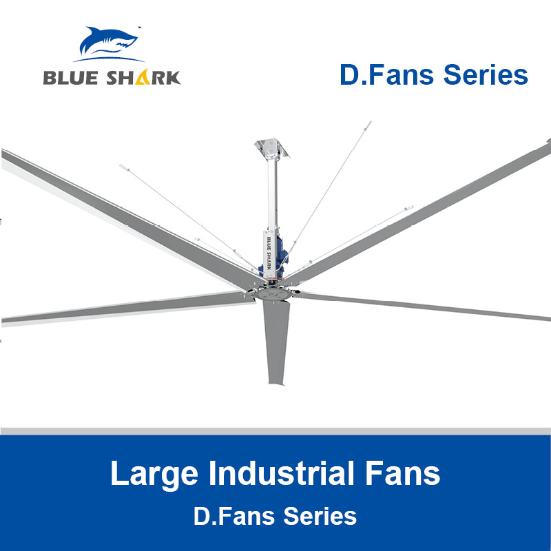 Large Industrial Ceiling Fan For Warehouse Large Hvls Fans For Factory D.Fans Series