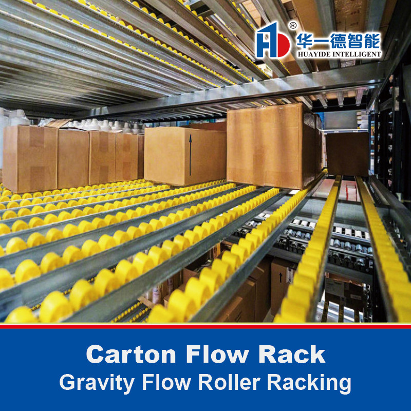 Carton Flow Rack Gravity Flow Roller Racking  Carton Flow Racking Warehouse Storage Rack
