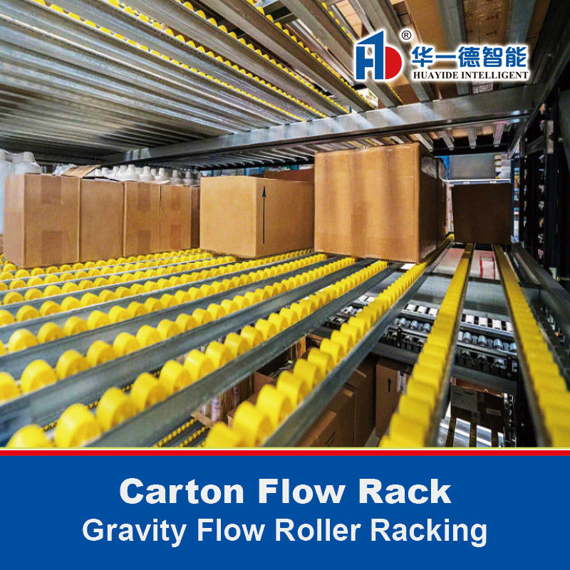 Carton Flow Rack Gravity Roller Racking