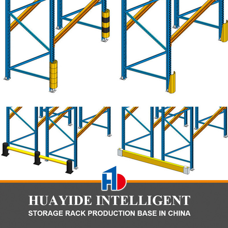 A04: Rack upright Guard Warehouse Storage Racking upright Protector safety barrier Anti-Collision Guardrails