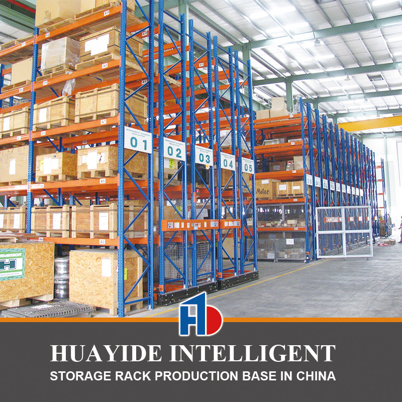 A31: Open-Type Electric Mobile Racking Warehouse Storage Rack