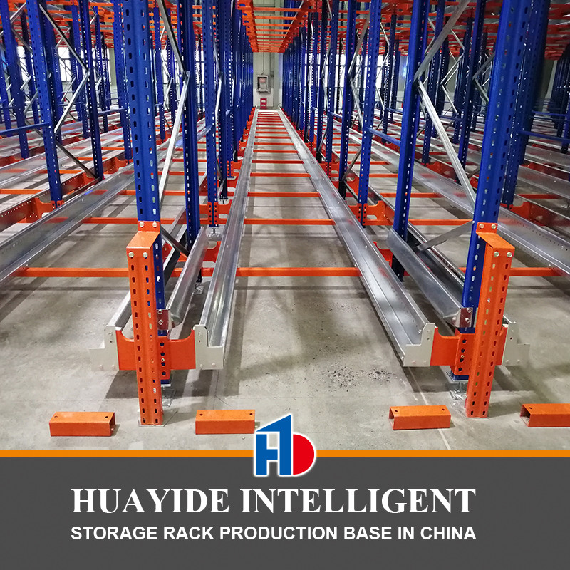 B37 Warehouse Storage Shelves Heavy Duty Radio Shuttle Car Pallet Racking System Steel Stacking Racks & Shelves