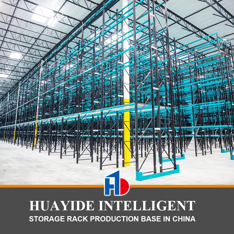 C09:Heavy Duty Steel Pallet Racking System Warehouse Steel Storage Racks Industrial Adjustable Shelving Large Capacity