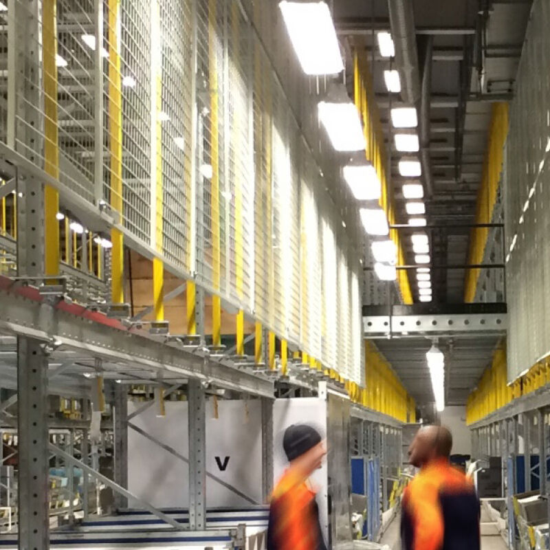 Back Wire Mesh Fencing for Warehouse Storage Rack Heavy Duty Pallet Racking