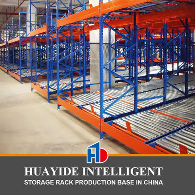 Gravity racking Heavy Duty Pallet Racking Drive in Through rack Push ...